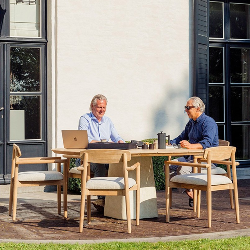 Outdoor Table Tiago square 160x160cm Gescova