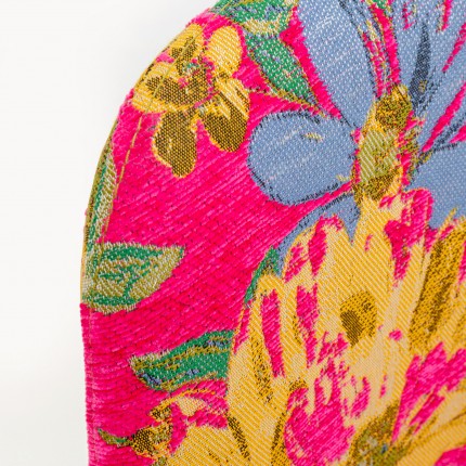 Stoel East Side Flower Fever roze Kare Design