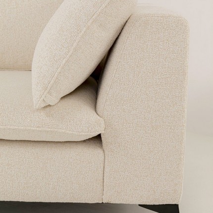 Corner Sofa Jimmy cream left Kare Design