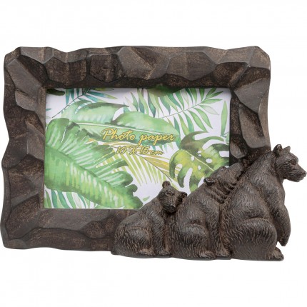 Fotolijst ontspannen berenfamilie 17x24cm Kare Design