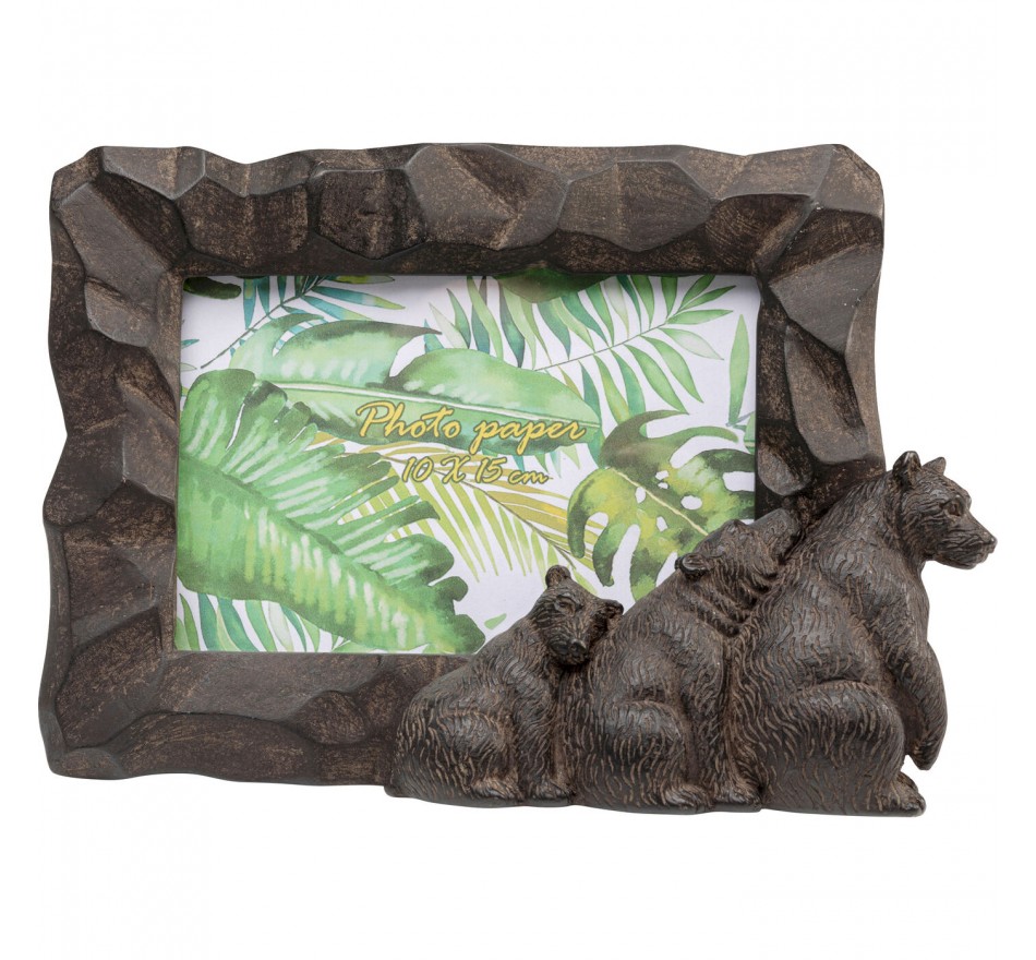 Cadre photo ours sieste 17x24cm Kare Design