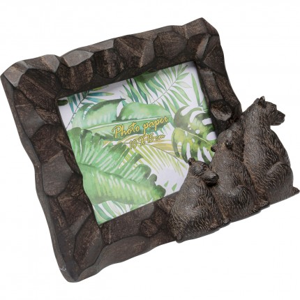 Fotolijst ontspannen berenfamilie 17x24cm Kare Design