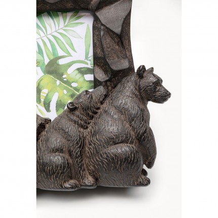 Fotolijst ontspannen berenfamilie 17x24cm Kare Design