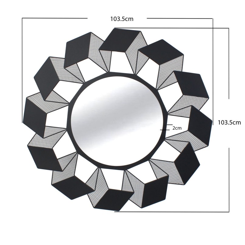 Mirror Cubes Ø104cm