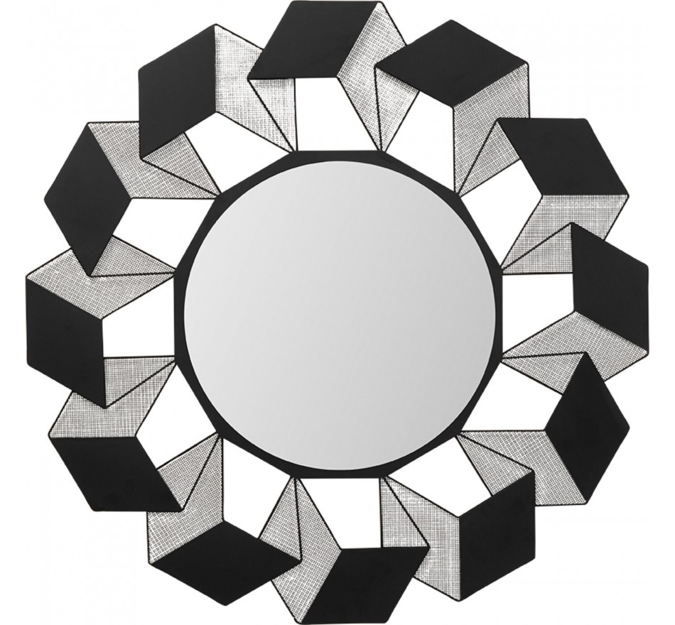 Wall Mirror Cubes Ø104cm Kare Design