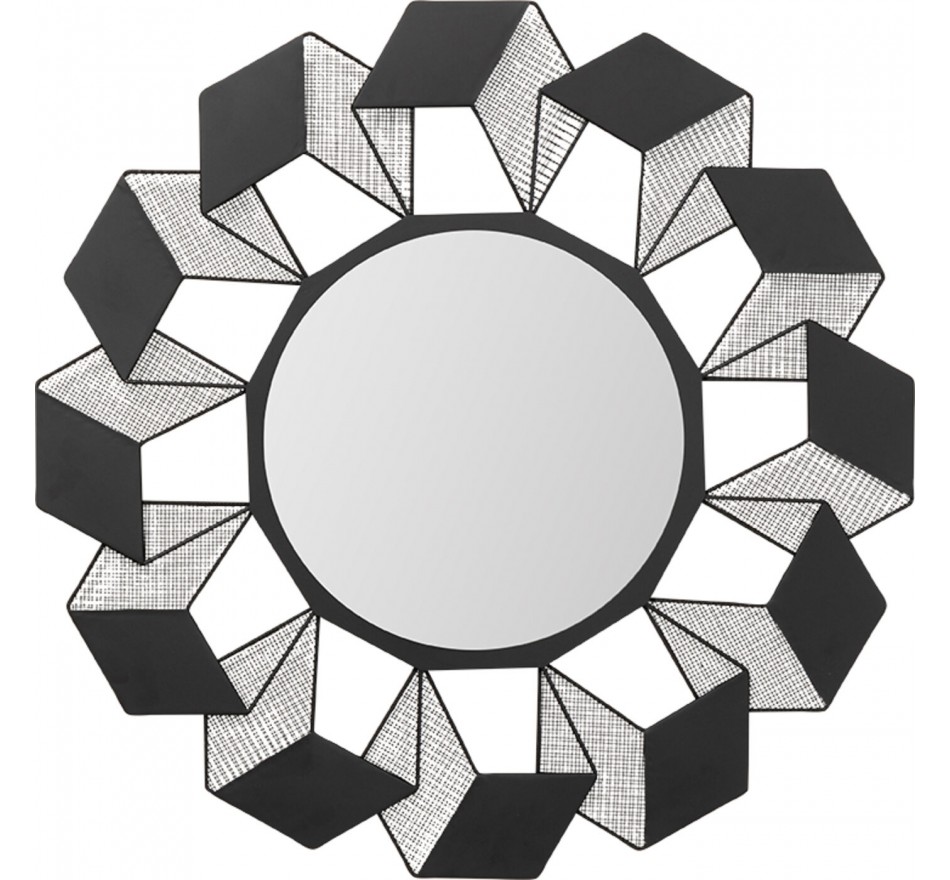 Wall Mirror Cubes Ø70cm Kare Design