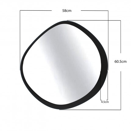 Miroir Gigi 61x58cm Kare Design
