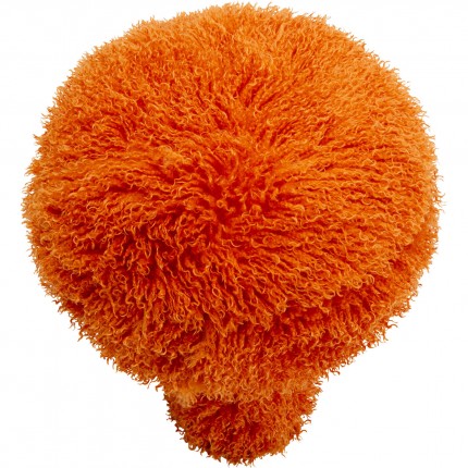 Kruk Plushy oranje Kare Design