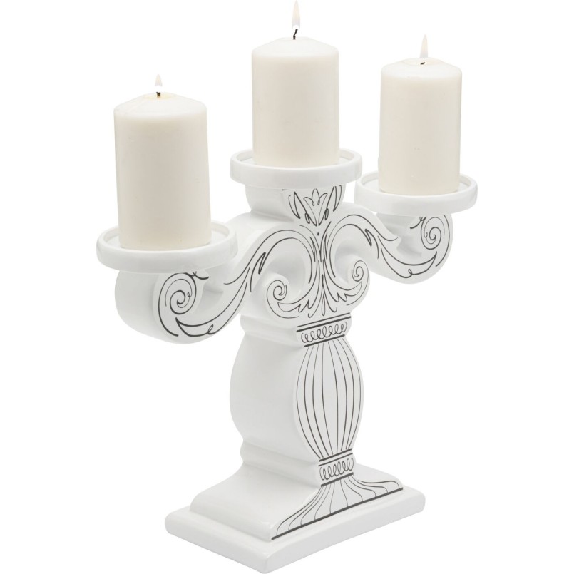 Porte-bougies Favola 33cm