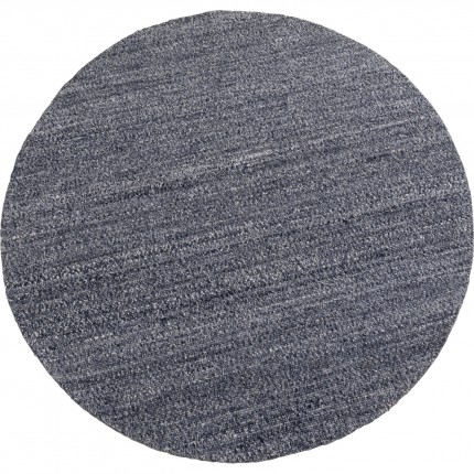 Vloerkleed Boucara Ø250cm blauw Kare Design