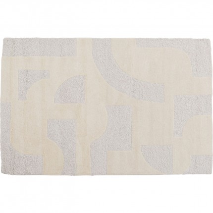 Vloerkleed Flow 240x170cm wit Kare Design