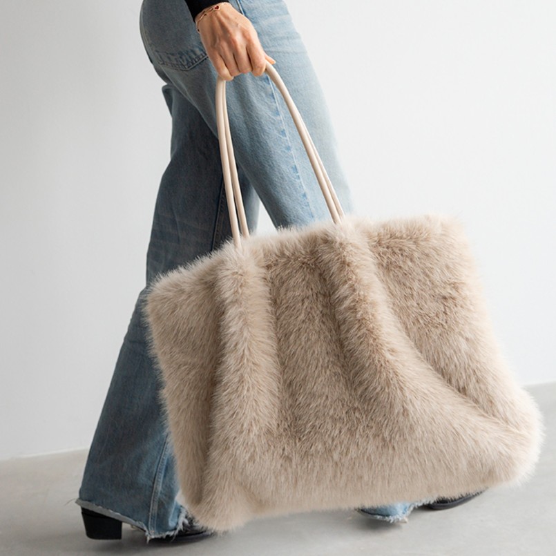 Sac à main crème tout doux - Mika - Kare Design