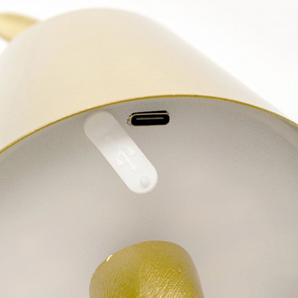 Table Lamp Animal rabbit LED 29cm gold Kare Design