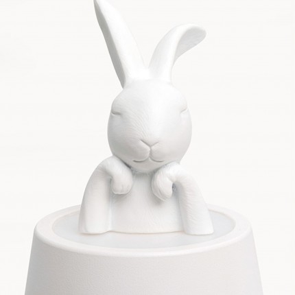 Lampe Animal lapin LED 29cm blanche Kare Design