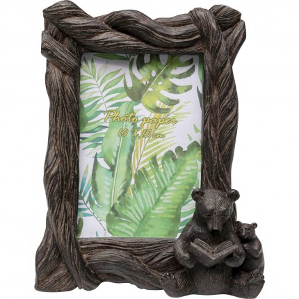 Picture Frame reading bears 23x18cm Kare Design