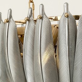 Suspension plumes en verre -  Kare Design