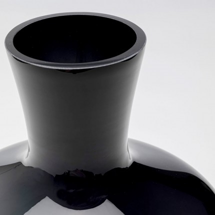 Vase Divine black 40cm Kare Design
