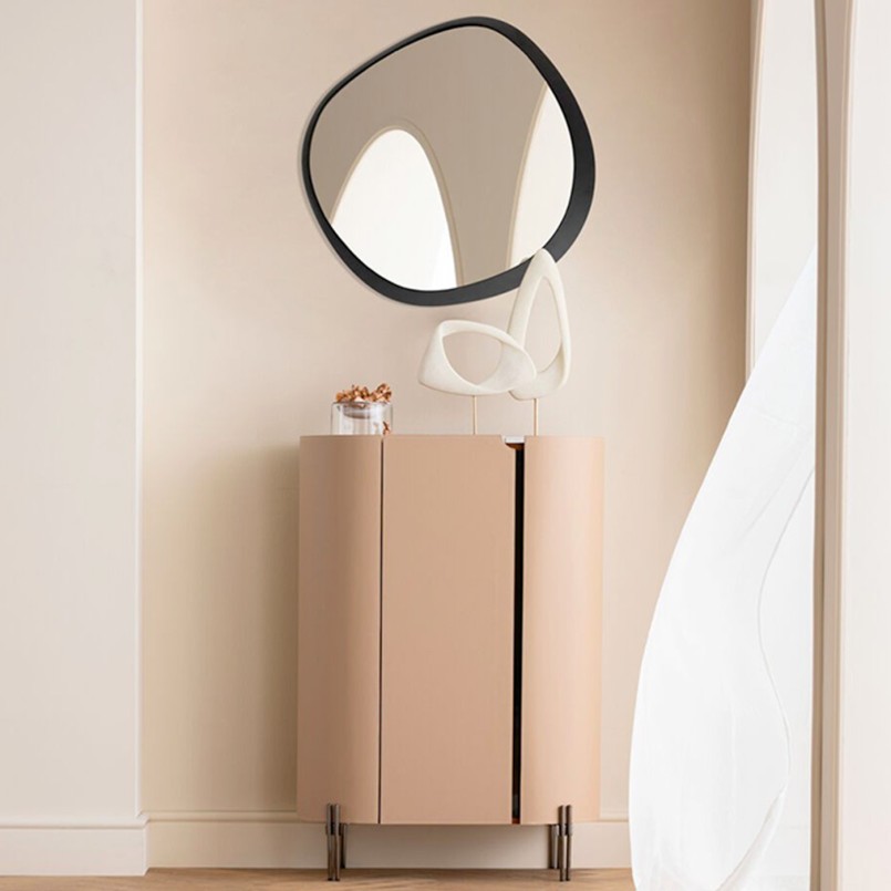 Miroir en acier noir - Gigi - Kare Design