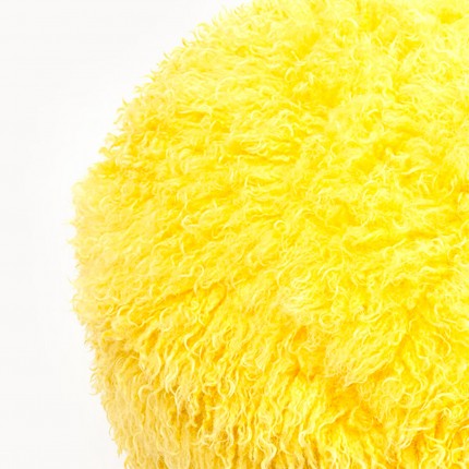 Kruk Plushy geel Kare Design