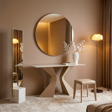 Miroir Starlet 100cm gris Kare Design