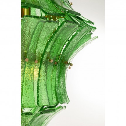 Suspension Venezia verte 53cm Kare Design