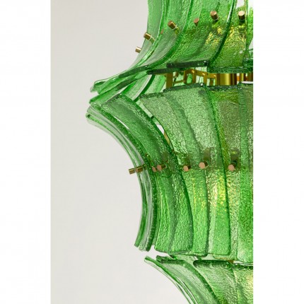 Suspension Venezia verte 53cm Kare Design