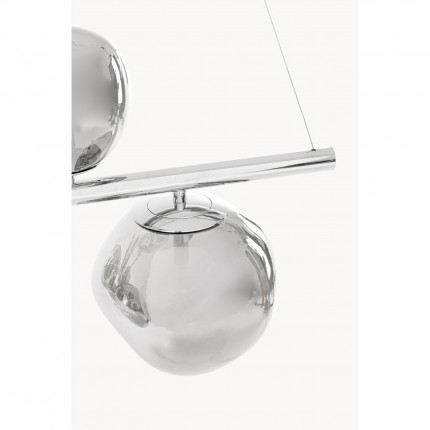 Pendant Lamp Burbuja chrome Kare Design