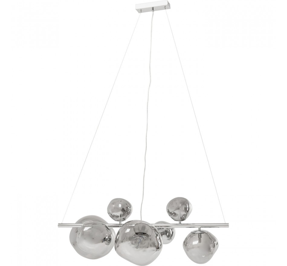 Suspension Burbuja chromée Kare Design