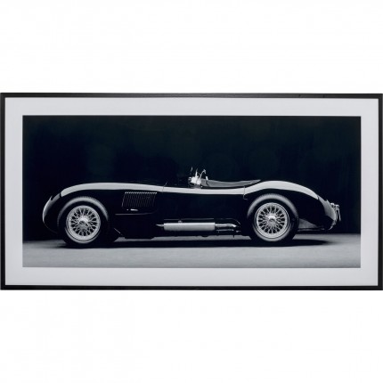 Affiche encadrée voiture vintage 205x105cm Kare Design