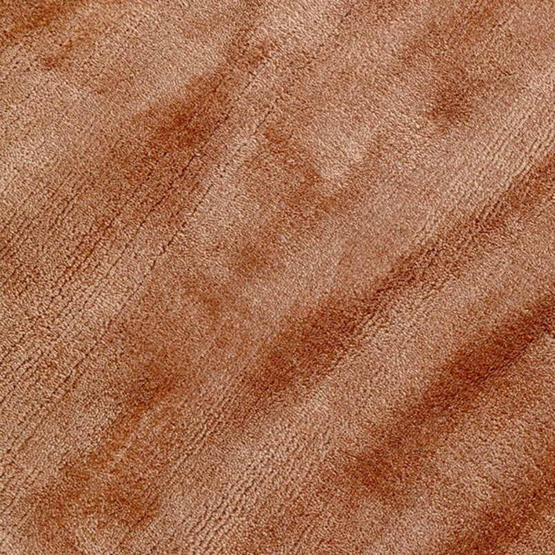 Tapis marron rond - Cosy - Kare Design