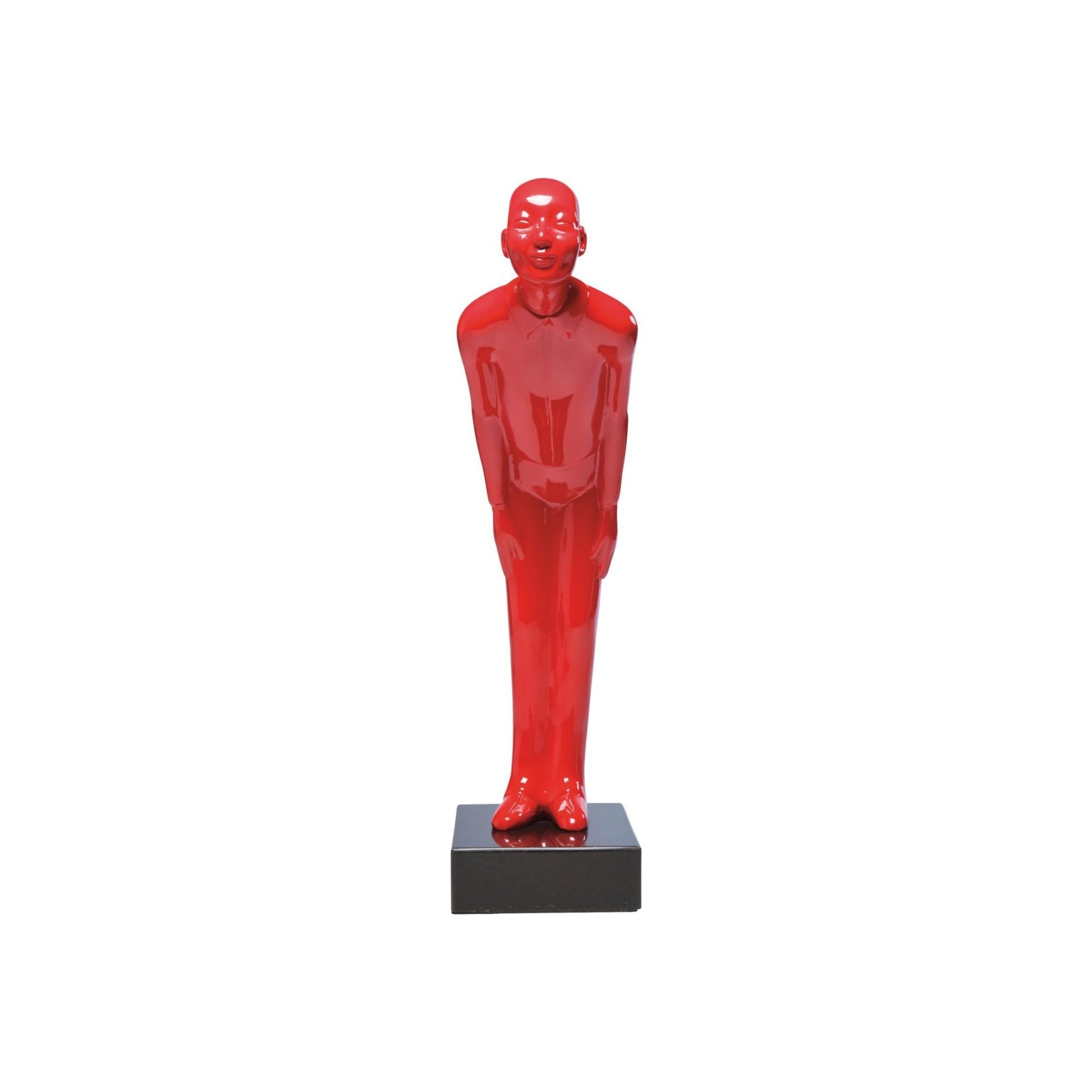 Deco Figurine Welcome Guests Red Small Kare Design