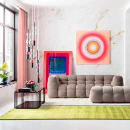 Vloerkleed Cosy 240x170cm groen Kare Design
