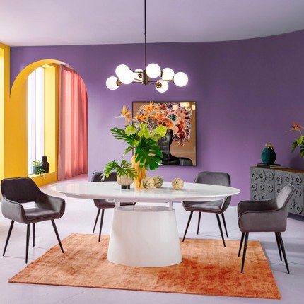 Vloerkleed Cosy bruin Kare Design