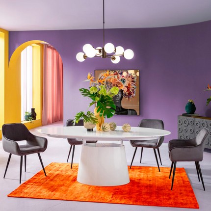 Carpet Cosy orange Kare Design