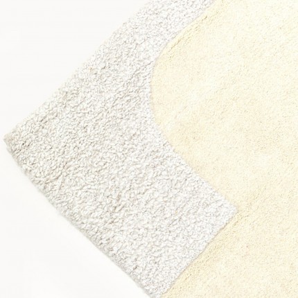 Vloerkleed Flow 240x170cm wit Kare Design