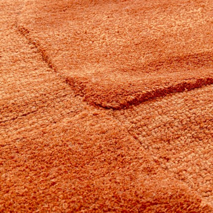 Vloerkleed Flow 240x170cm oranje Kare Design