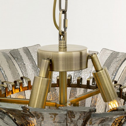 Suspension Venezia fumée 50cm Kare Design