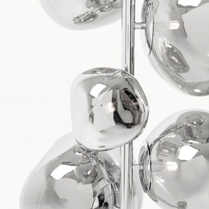 Lampadaire Burbuja 168cm chromé Kare Design