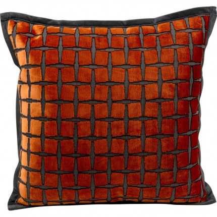 Coussin Jaqui orange Kare Design