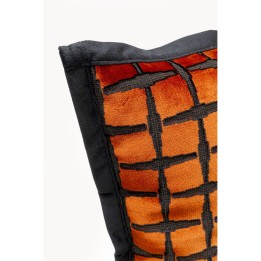 Coussin Jaqui Square orange 45x45cm