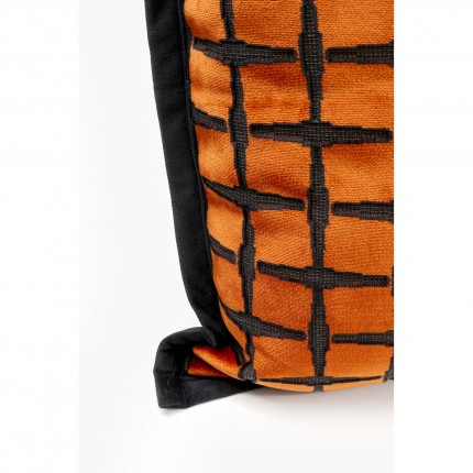 Coussin Jaqui orange Kare Design