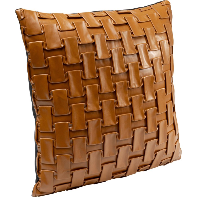 Coussin Posy camel 45x45cm