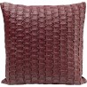 Coussin Posy rouge foncé 45x45cm