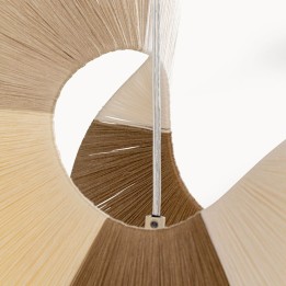 Suspension beige et marron - Sella - Kare Design