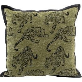 Cushion Tiger vert 45x45cm