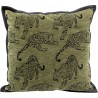 Cushion Tiger vert 45x45cm