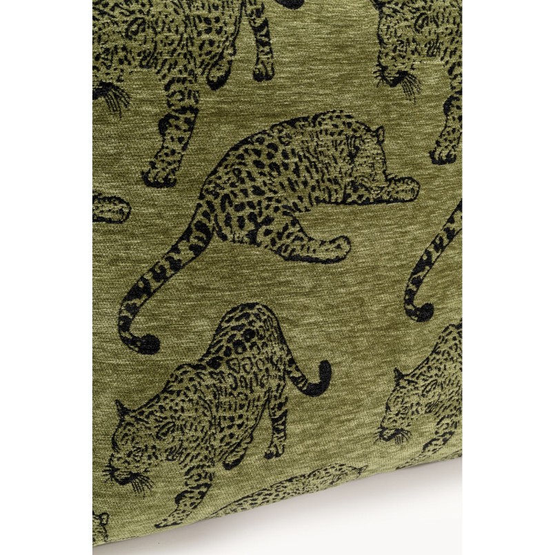 Cushion Tiger vert 45x45cm