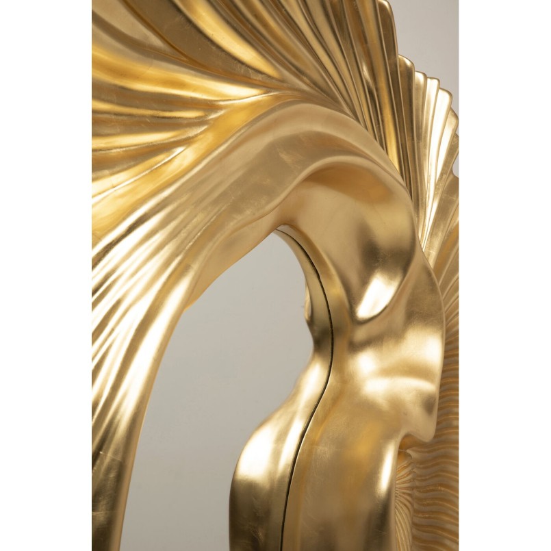 Miroir mural Orecchio or 162x146cm