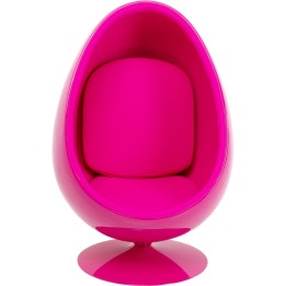Fauteuil pivotant Eye Ball fuchsia