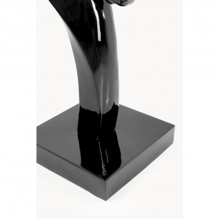Déco tête de cheval noire XL 180cm Kare Design